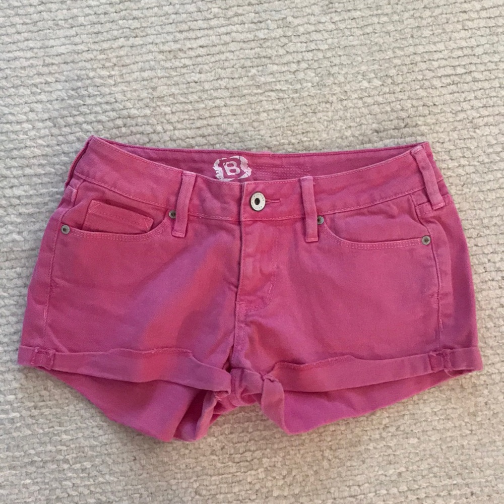 Pink Bullhead shorts
